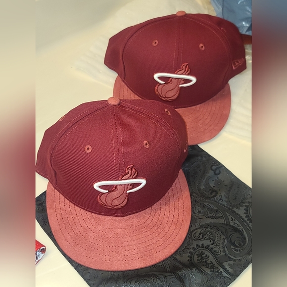 Rare Miami Heat Suede Brim Snapback - Picture 3 of 13